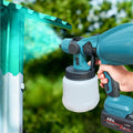 🛠️ Rechargeable 550W Paint Spray Gun – Wireless DIY Painting Tool